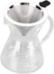 SALUTUY Coffee Kettle, Drip Glass Coffee Maker 400ml Great Gift Accurate Brewing Control Coffee Maker Premium Coffee Brewing Tool for Perfect Cup ...