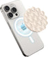 omee Magnetic Suction Cup Phone Mount, Silicone Suction Phone Case Stand for iPhone 15/14/13/12 Series, Mirror Shower Phone Holder, for TikTok Vid...