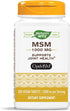 Nature's Way MSM 1000 mg - Joint Health Supplement* - With Methylsulfonylmethane - Gluten-Free & Vegan - 200 Tablets...