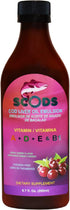 Emulsion de Scods Cereza Cod Liver Oil Emulsion Cherry 200ml Vitamin A + D + E & B1...