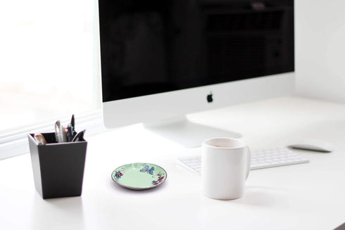 LARAINE Jewelry Dish Display Trinket Tray Round Bowl Home Decorative Organizer Gift Necklace Earring Rings Holder Storage 3" (Round Green)...