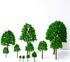 21 Pieces Mixed Model Trees,1.18-5.51 inch Model Train Scenery Architecture Trees Fake Trees for DIY Crafts, Building Model, Projects, Woodland wi...