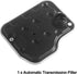 Automatic Transmission Filter with Gasket Kit Fits for U250E U151E U151F Transmission - Toyota Lexus Camry Highlander RAV4 Sienna Avalon ES330 RX3...