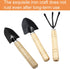 3Pcs Hand Shovel for Gardening Small Garden Planting Tools, Mini Digging Spade Tools for Herbs Planting, Transplant, Miniature Garden...