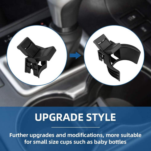 JoyTutus Cup Holder Compatible with Toyota Highlander 2014-2019, Upgraded More Steady, Center Console Cup Holder Insert Divider, Replacement for H...