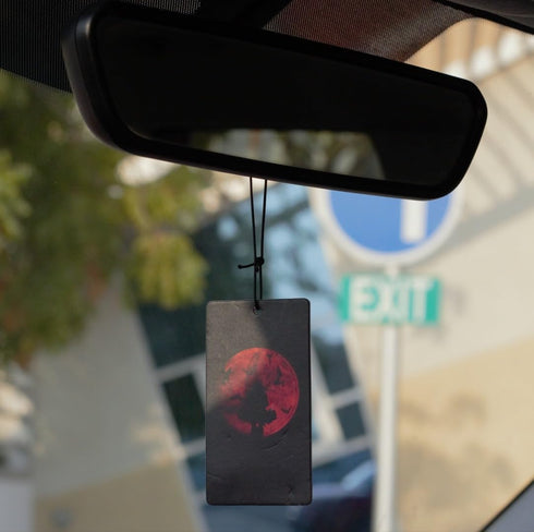 PumpCar 2 pieces Uchiha Itachi Sasuke double-sided hanging Japanese anime vanilla car air freshener Cool anime hanging air fresheners for rearview...