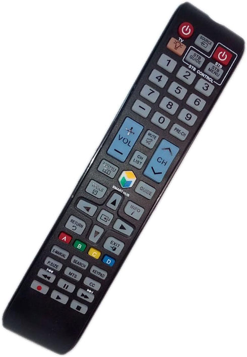 Replaced Remote Control Compatible for Samsung BN5901179B UN55H7150AF UN60H7100AFXZA UN60H7150AF UN75HU8500FXZA Smart LED HDTV Without 3D Button...