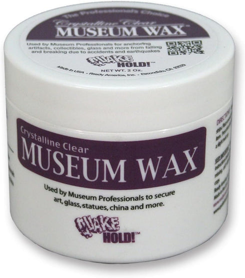 Quakehold! 66111 Museum Wax, 2 Ounce, Clear (2 Pack)...