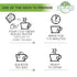 50 Bags Lemon Verbena Tea Dried Cut Leaves Herb (Aloysia citrodora) - 50 Count 1.5g Lemon Beebrush Loose Leaf Herbal Tea Bags te de verbena de lim...