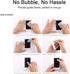 Case for Oukitel C17 Pro with Phone Stand + Tempered Glass Screen Protector, Flexible Soft Black TPU Red Heart Shell Silicone Gel Protective Case ...