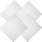 Trolleyshop 4pcs/Pack Dryer Vent Grill Bird Guards, Bathroom Exhaust Vent Bird Guards Dryer Vent Covers Inserts Stop Bird Nesting 3 Inch to 8 Inch...