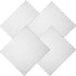 Trolleyshop 4pcs/Pack Dryer Vent Grill Bird Guards, Bathroom Exhaust Vent Bird Guards Dryer Vent Covers Inserts Stop Bird Nesting 3 Inch to 8 Inch...