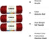 Caron Simply Soft Yarn Solids (3-Pack) Autumn Red H97003-97303......