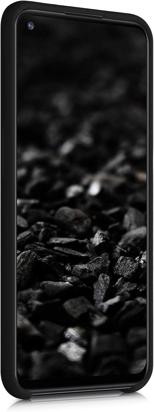kwmobile Case Compatible with OnePlus Nord N100 Case - TPU Silicone Phone Cover with Soft Finish - Black...