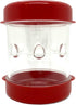 The Negg Boiled Egg Peeler - Red...