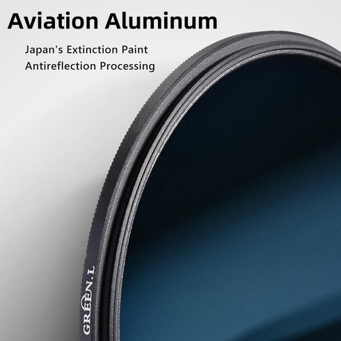 49mm ND100000 Filter, Slim 16.6-Stop Fixed Neutral Density ND Filter 49mm for Camera Lens...