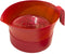Colander Grease Strainer With Handle And Container, Catch Bowl With Lid 3 Piece Strain Set | Strains Ground Beef, Bacon & Pasta | Safe Kitchen Gad...