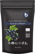 Organic Black Currant Powder from Freeze Dried Black Currants - Rich in Anthocyanins & Polyphenols - Plant Based Vitamin C - for Smoothies, Baking...