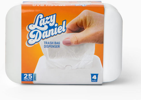 4-Gallon Trash Bag Dispenser for Bathrooms, Bedrooms, Offices, Nursery, Vehicles, Boats, RV/Camper Storage Organization and On-the-Go Bags (2-Pack...