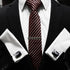 Black Men‘s Cufflinks Business Dresses Wedding Cufflinks For Men Rhinestones With Black Glass And Crystal Elements Men's Jewellery...