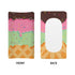 Cute Ice Cream Print Changing Pad Covers for Girls Boys Ultra Soft Cozy Changing Table Sheet Fitted 32"X16" Changing Pad Covers Funny Food Print S...
