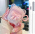 Cute AirPods 2/1 Generation Clear Case, Girly 3D Bow Design Soft TPU Protective Shockproof Kawaii Apple iPod 2nd/1st Generation Cover with Cleaner...