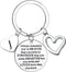 Inspirational Keychain Always Remember You Are Braver Than You Believe Jewellery Letter Keyring Gifts for Men Women...