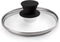 Cuisinel Glass Lid - 6"-inch/15.24-cm/158mm - Compatible with Lodge - Fully Assembled Tempered Replacement Cover - Oven Safe for Skillets Pots Pan...