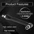 KATUR L-shape Socket Wrench Set Screwdriver and Bit Set, 1/4-Inch Drive, L-shaped Extension Handle Double Head Hex Socket Wrench for Routine Screw...
