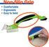 Warner Manufacturing 3-in-1 Caulk Tool for Easy Removal and Application, Scraper, Brush and Applicator,Green...
