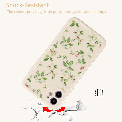 ZTOFERA Compatible with iPhone 11 Case for Girls Women, Floral Flower Pattern Design Silicone Case, Slim Shockproof TPU Protective Bumper Case Cov...