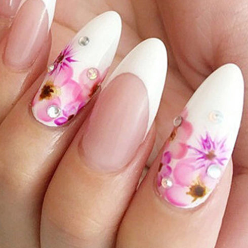 WOKOTO 8 Pcs Ombre Nail Brushes For Acrylic Nails Gradient Painting Brushes Set Uv Gel Flower Drawing Pen Nail Art Brushes For Acrylic Application...