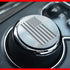 American Car Craft Dial Shifter Trim Plate Etched Flag, Brushed Stainless - Etched USA Flag Style...