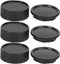 3 * Lens & 3 * Camera Body Rear Lens Cover for Leica M Mount - Black...