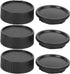 3 * Lens & 3 * Camera Body Rear Lens Cover for Leica M Mount - Black...