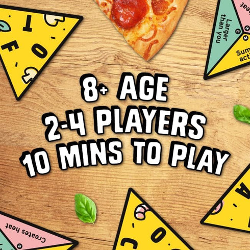 P for Pizza Board Game: Build a Giant Pizza Before Anyone Else Family Travel Game Great for Adults and Kids | Perfect for Holidays and Camping...