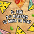 P for Pizza Board Game: Build a Giant Pizza Before Anyone Else Family Travel Game Great for Adults and Kids | Perfect for Holidays and Camping...