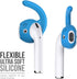 EarBuddyz 2.0 Ear Hooks and Covers Accessories Compatible with Apple AirPods 1 & 2 or EarPods Headphones/Earphones/Earbuds (3 Pairs) (Sky Blue)...