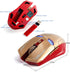 2.4 GHz Wireless Mouse, Six-Button Silent Wireless Computer Mice with 1200/1600/2400 Adjustable Portable USB Mouse for Desktop/Laptop/PC(Gold with...