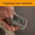 Wotermly 30 Pcs Small Containers Assorted Sizes Small Plastic Containers with Lids Small Mini Clear Plastic Beads Storage Containers Box with Hing...