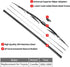Replacement for 2002-2008 Toyota Corolla Windshield Wiper Blade - 24"+18" Front Window Wiper Blades, OTUAYAUTO Factory Aftermarket...