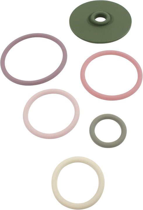 Hudson Baby Silicone Stacking Toy, Rings, One Size...