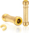 2-Pack Pushfit Slip/Repair Coupling, 1/2-Inch Push to Connect Plumbing Fittings with Disconnect Clip, Brass Push-fit Fittings for PEX, Copper, CPV...