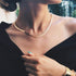 CLASSYZINT Gold Flat Chain Necklaces for Women Stainless Steel Snake Chain Cute Chokers Collar Minimalist Jewelry Simple Gift…...