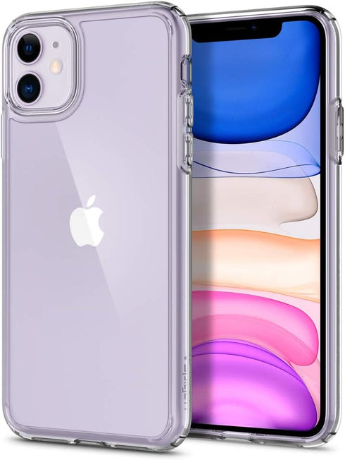 Spigen Ultra Hybrid Designed for Apple iPhone 11 Case (2019) - Crystal Clear...