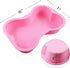 Dog Birthday Cake Mold Silicone Bone Shape Cake Pan with Decorating Pen (Pink, 10")...