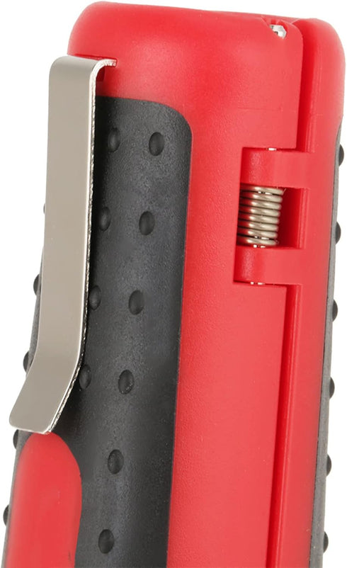 Wire Stripper Tool with SK5 Steel Blade Pen Shape Design Safety Lock, Self Adjusting Wire Dismantling Stripper TPR and ABS Handle Designed for Reg...