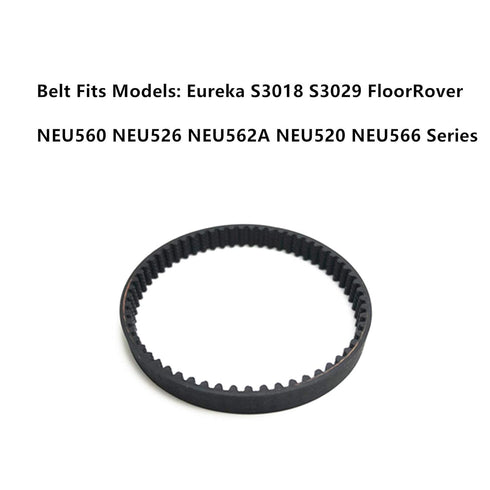 Replacement Belt for Eureka S3018 FloorRover Vacuum Cleaner, Fits Models:NEU522, NEU529, NEU560, NEU562A, NEU562, NEU566 Series?2 Belt...