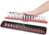 Ernst Manufacturing - 8492 Socket Boss 2-Rail 1/4-Inch-Drive Socket Organizer, 13-Inch, Red - Made in the USA...