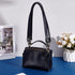 PH PandaHall 2pcs 22 Inch Black Leather Replacement Handles, 20mm Wide Purses Straps Handbags Shoulder Bag Strap with Antique Bronze Swivel Lobste...
